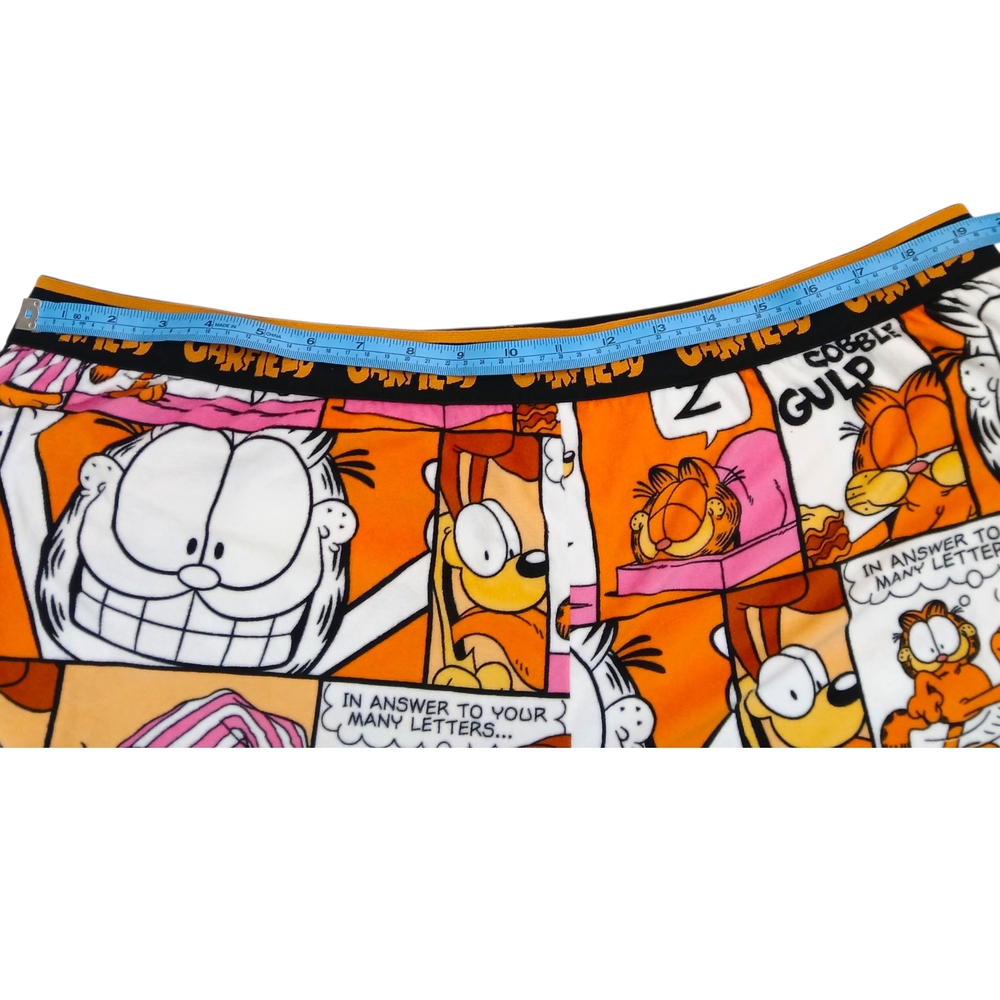 Nickelodeon Women's Garfield Plush Pajama Pants-Orange and Pink-Size 2X NWOT - Picture 2 of 6